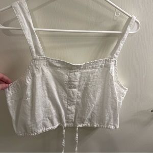 A New Day white women’s  cropped tank